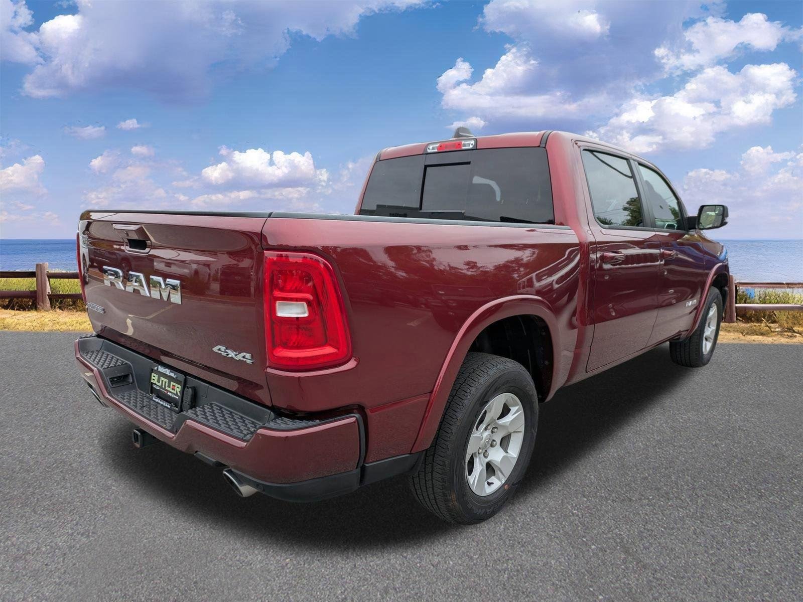 Used 2025 Delmonico Red Pearlcoat Ram Big Horn image 8