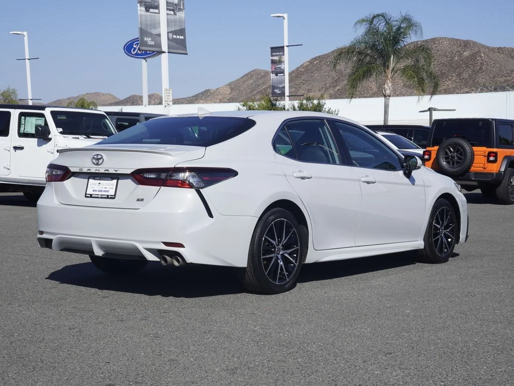 Certified Used 2024 White Toyota SE image 3