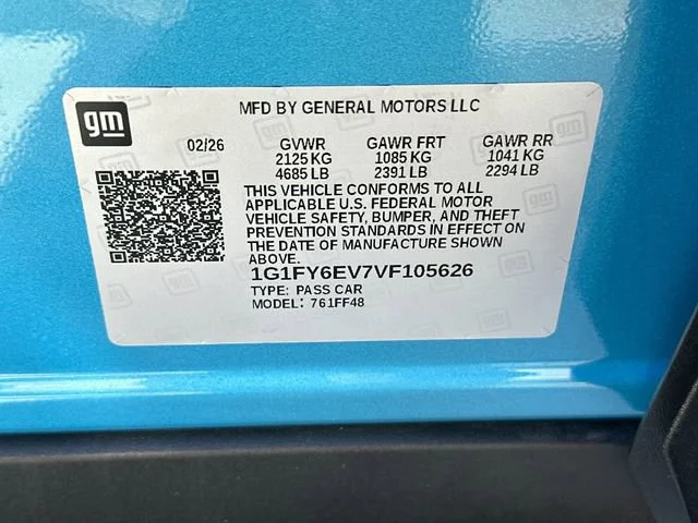 New 2027 Marina Blue Metallic Chevrolet LT image 28