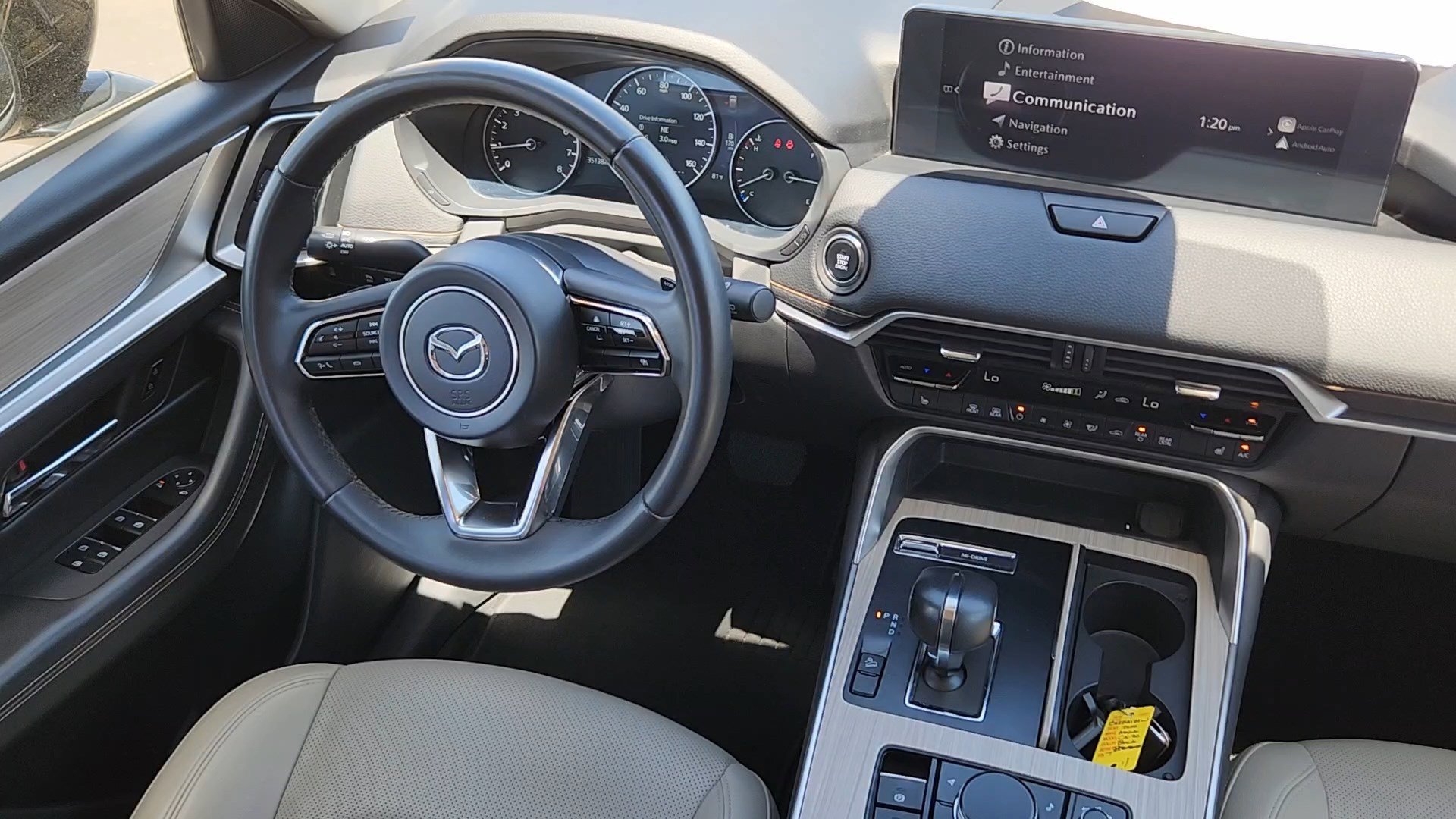 Used 2025 Jet Black Mica Mazda Preferred Package image 5