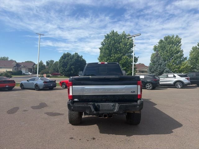 Used 2017 Shadow Black Ford Platinum image 4