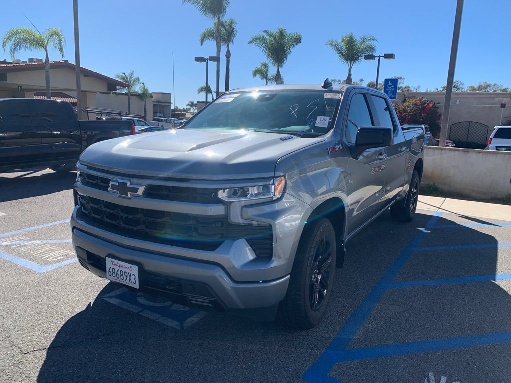 Used 2024 Sterling Gray Metallic Chevrolet RST image 1
