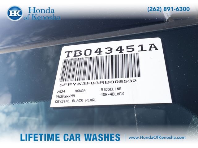 2024 Honda Ridgeline Black Edition - Photo 26