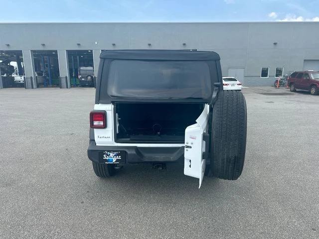 Used 2020 White Jeep Unlimited Sport image 25