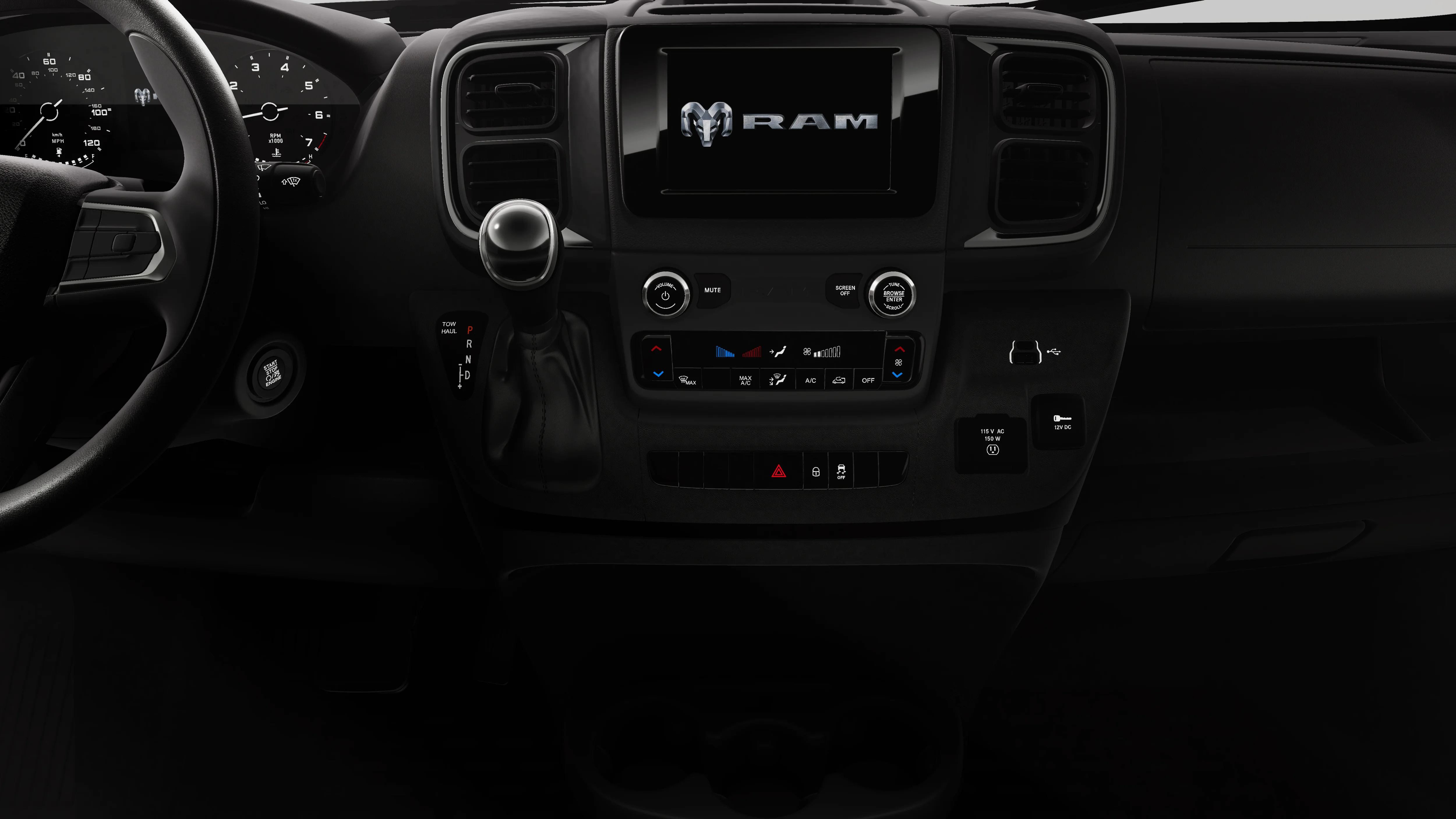 New 2026 Bright White Clearcoat RAM TRADESMAN image 17