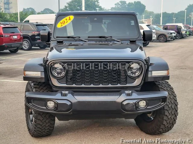 Certified Used 2024 Black Jeep Sport image 4