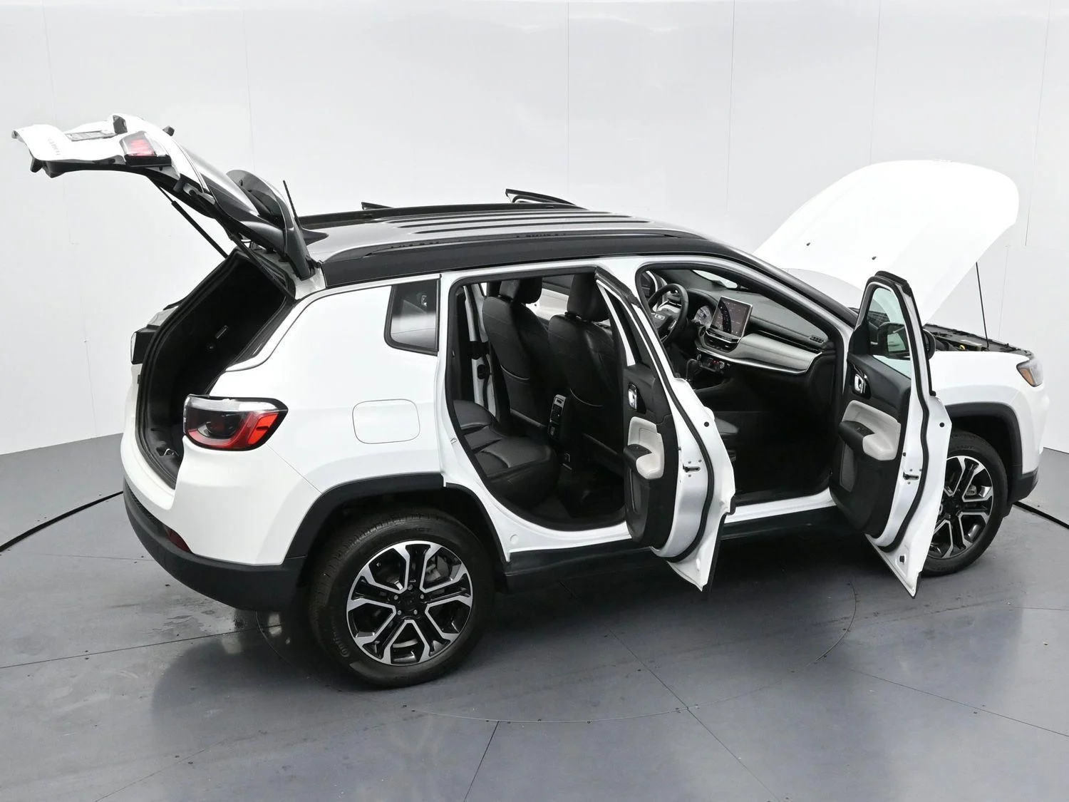 Used 2023 Bright White Clearcoat Jeep Limited image 39