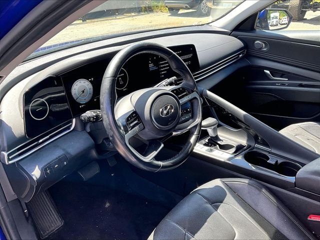 Used 2021 Blue Hyundai Limited image 14