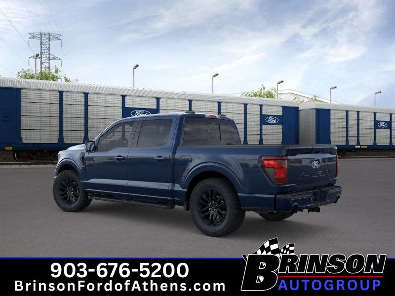 New 2026 Antimatter Blue Metallic Ford XLT image 4