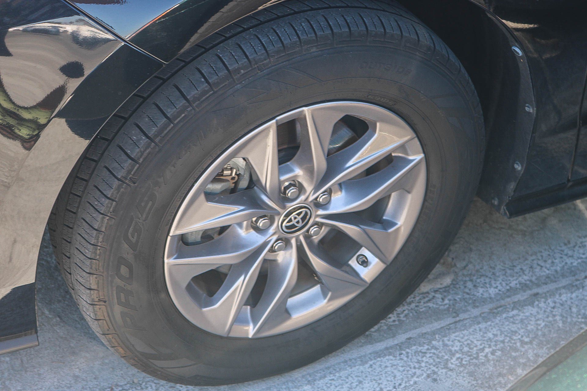 Certified Used 2023 Midnight Black Metallic Toyota LE image 7