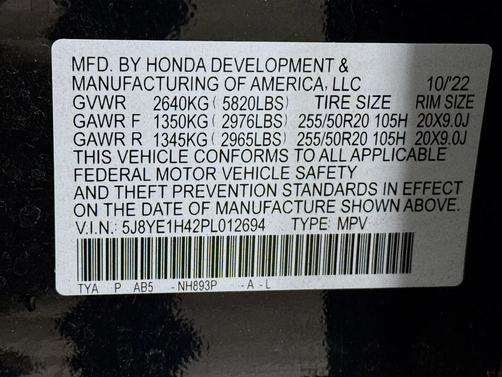 Certified Used 2023 Majestic Black Pearl Acura SH-AWD TECH image 34
