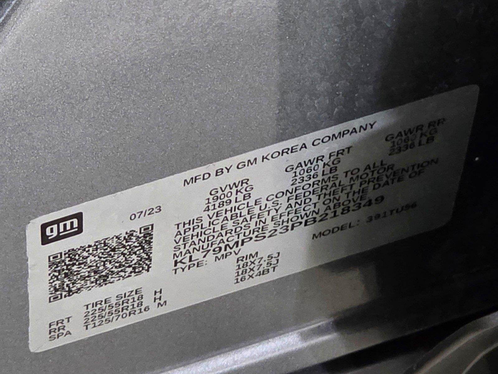 Used 2023 Sterling Gray Metallic Chevrolet LT image 35