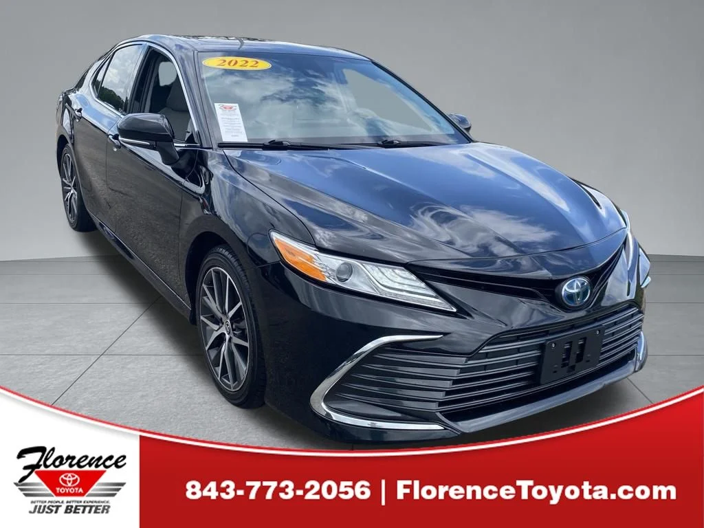 Used 2022 Black Toyota XLE image 1