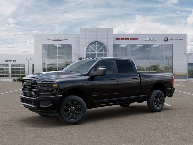 New 2026 Diamond Black Crystal Pearl-Coat Exterior Paint RAM Laramie image 2
