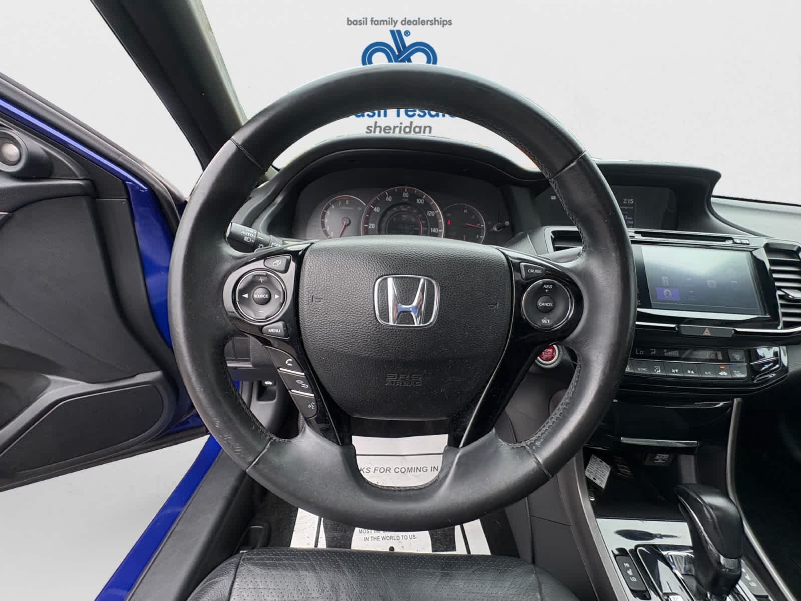 Used 2016 Deep Blue Opal Metallic Honda EX-L image 14