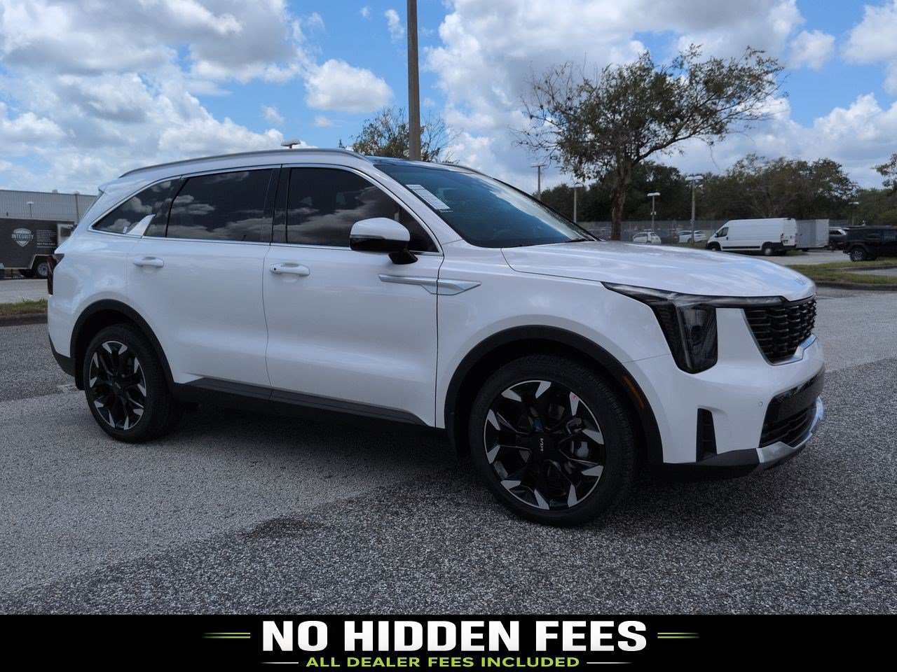 New 2026 Glacial White Pearl Kia EX image 1
