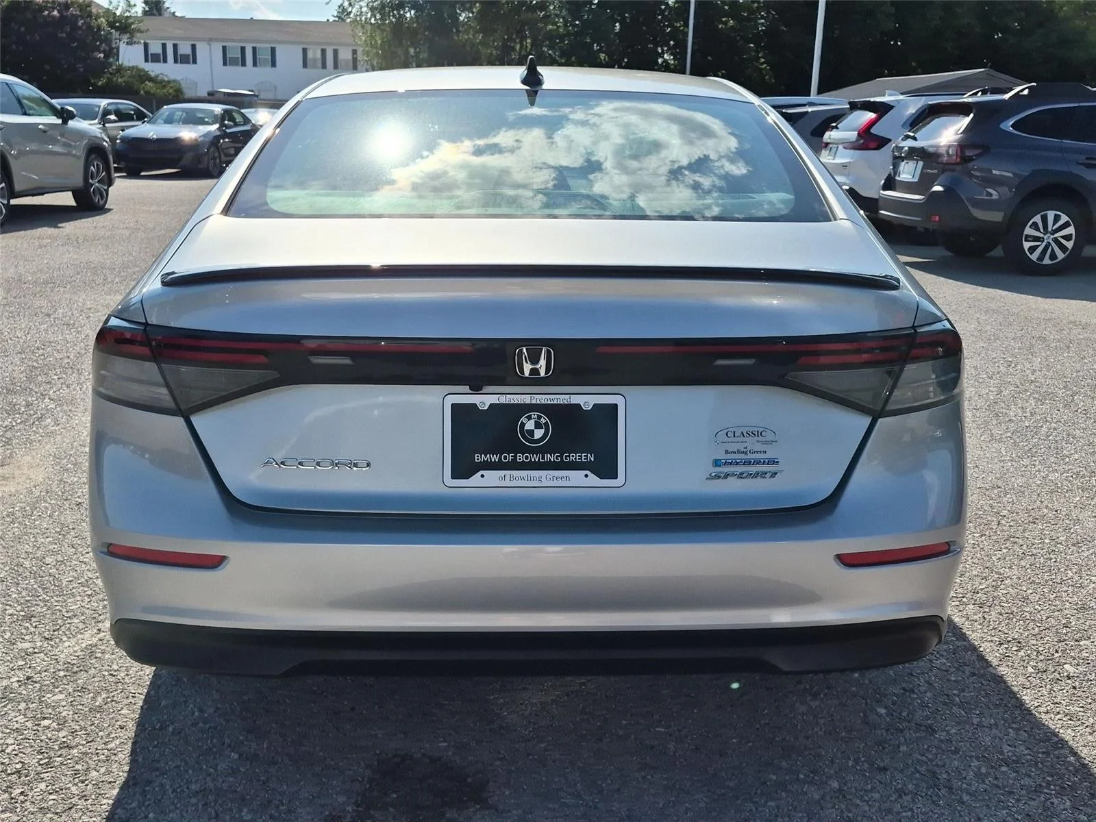 Used 2024 Solar Silver Metallic Honda Sport image 4