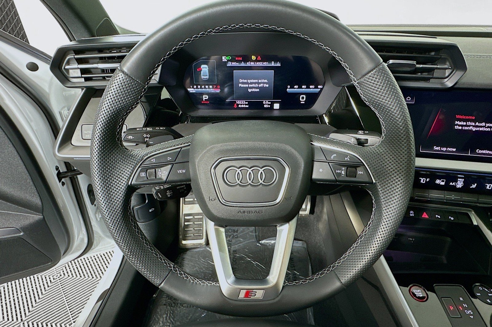 Used 2024 Glacier White Metallic Audi Premium Plus image 19