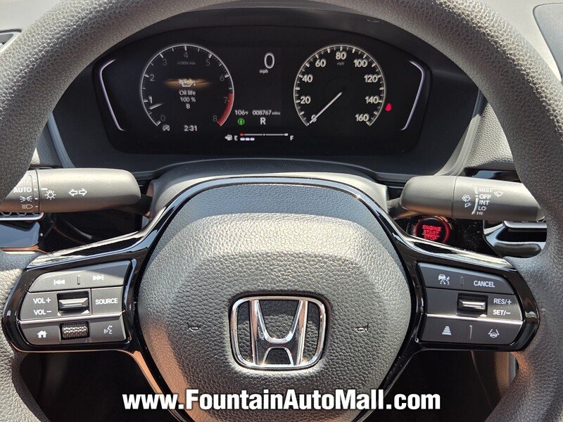 Used 2024 Meteorite Gray Metallic Honda LX CVT image 17