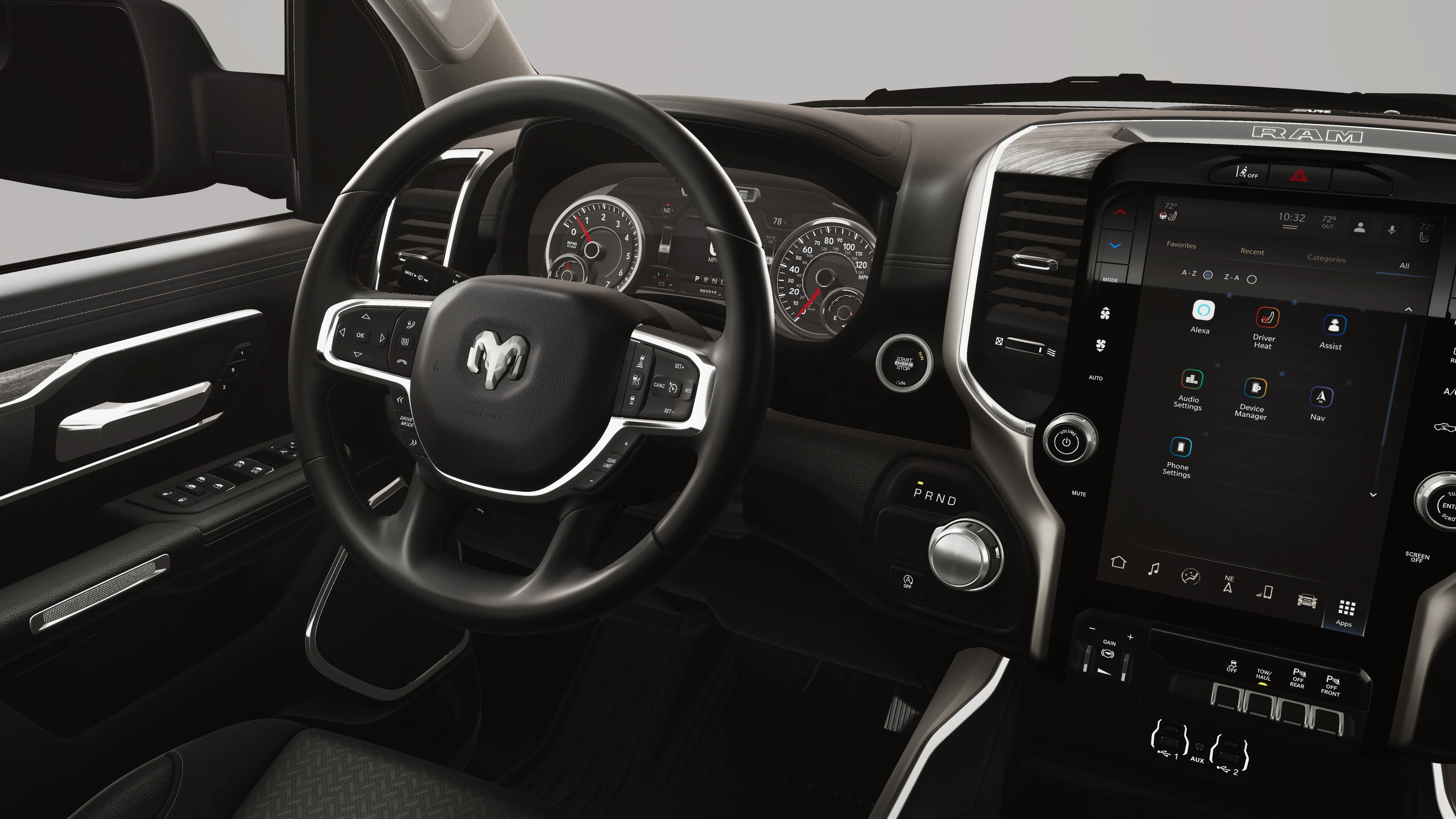 New 2026 Forged Blue Metallic Exterior Paint RAM LARAMIE image 9