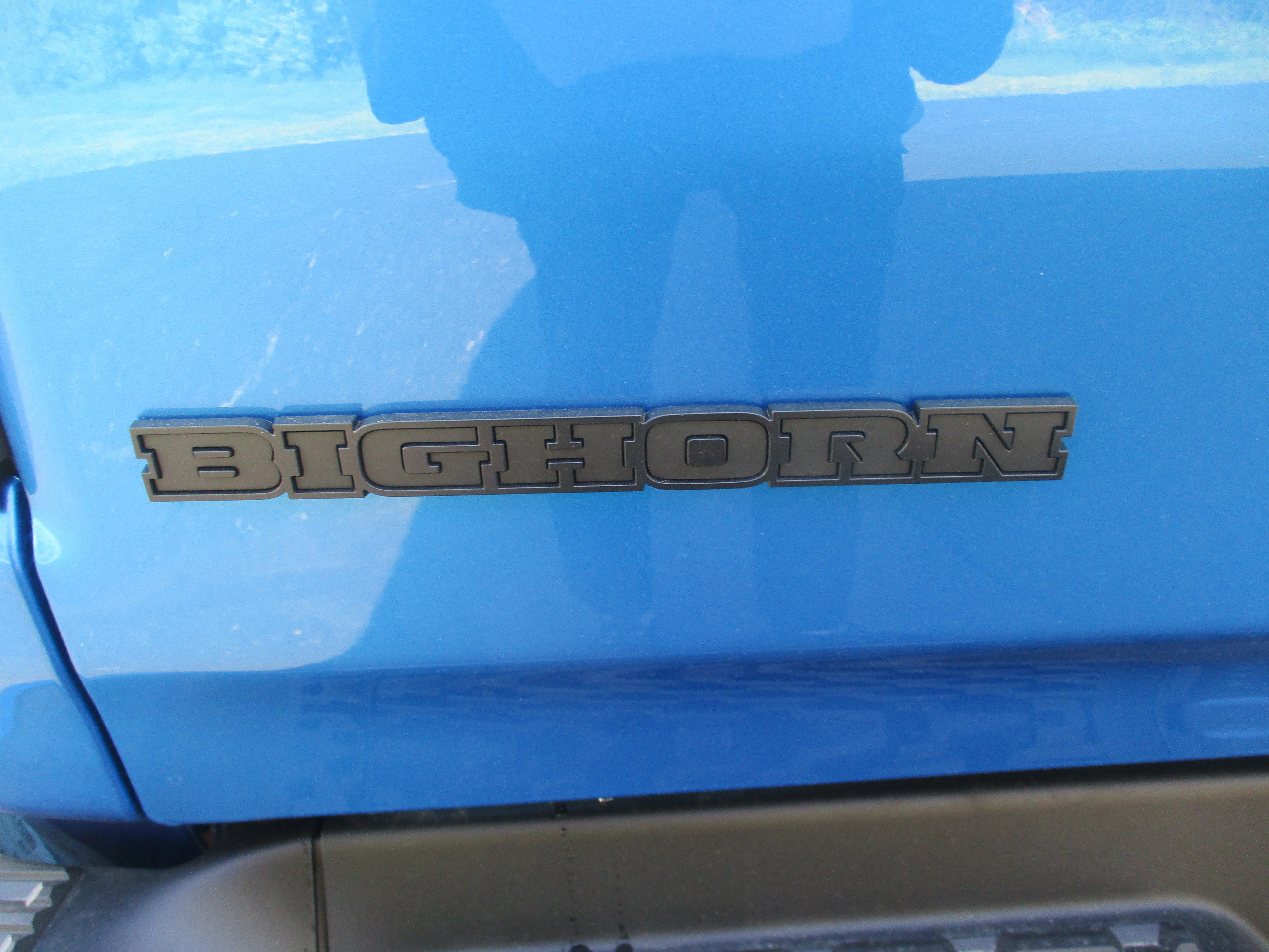 New 2026 Hydro Blue Pearl-Coat Exterior Paint RAM Big Horn image 37