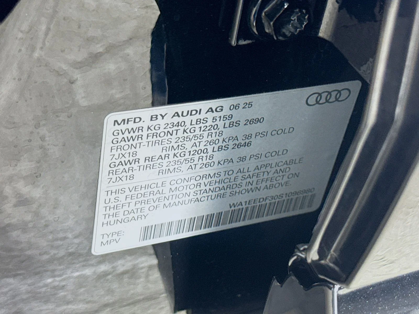 Certified Used 2025 Black Audi Premium Plus image 34