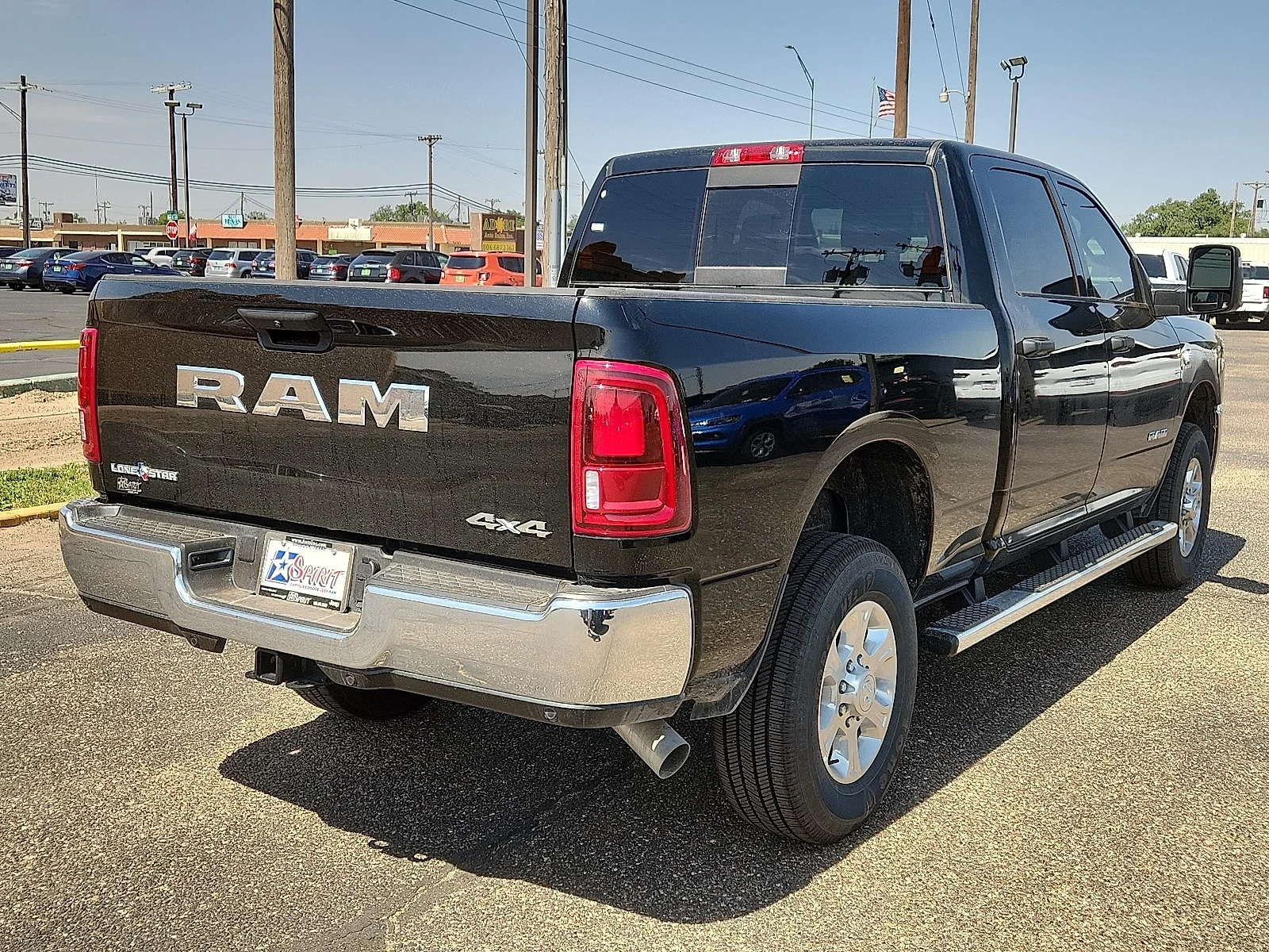 New 2025 PXJ Diamond Bla Ram LONE STAR CREW CAB 4X4 6