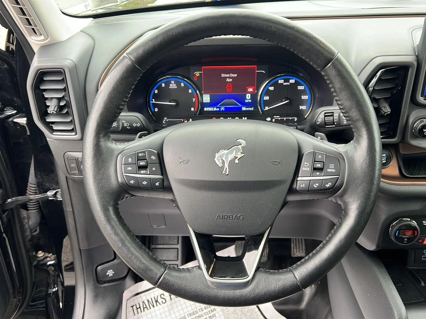 Used 2021 Shadow Black Ford Badlands image 8