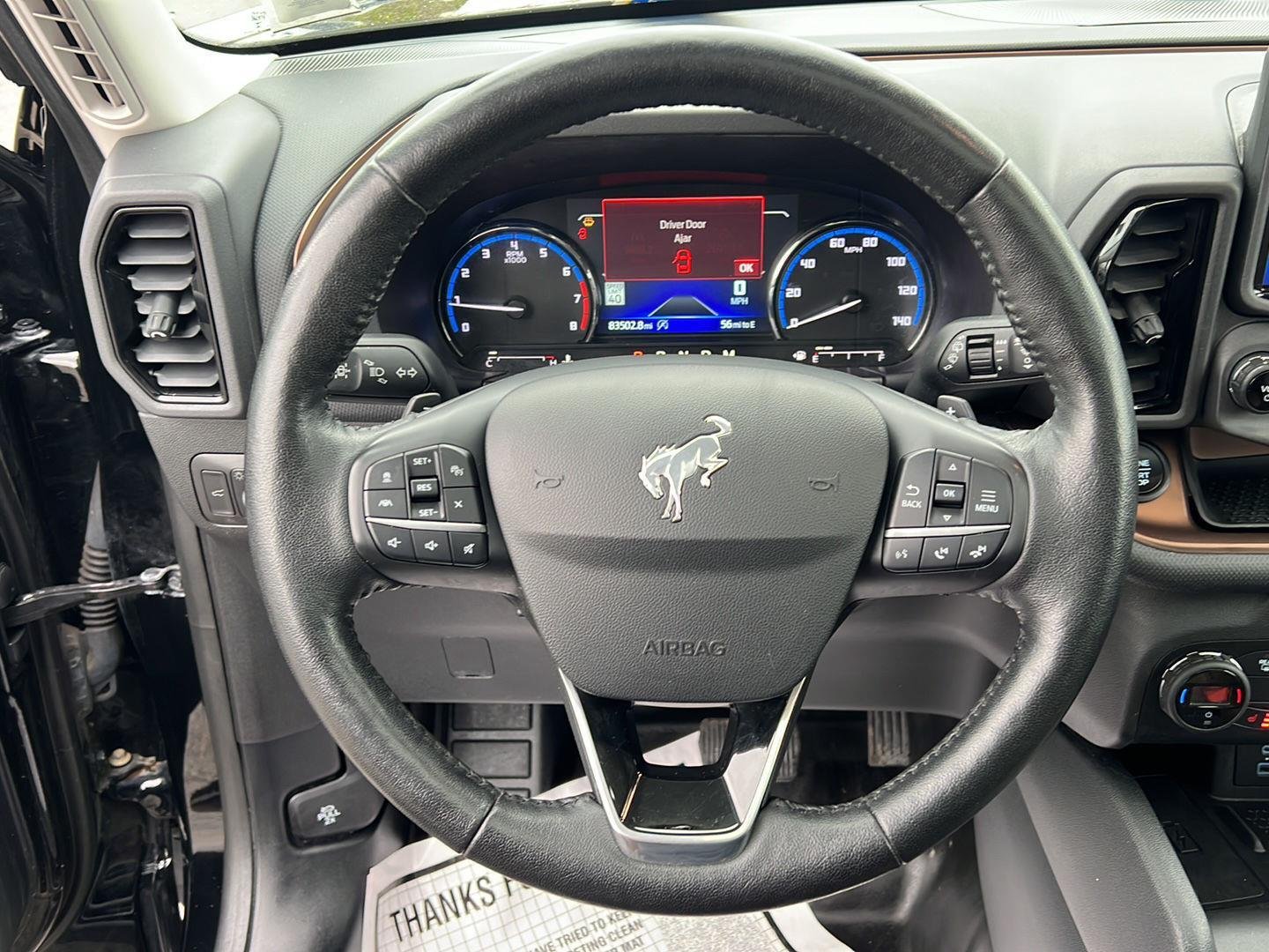 Used 2021 Shadow Black Ford Badlands image 8
