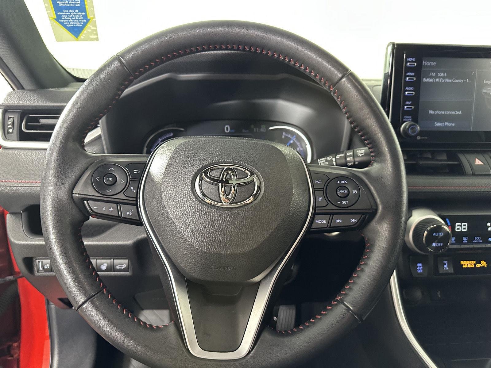 Certified Used 2022 Supersonic Red Toyota SE image 14
