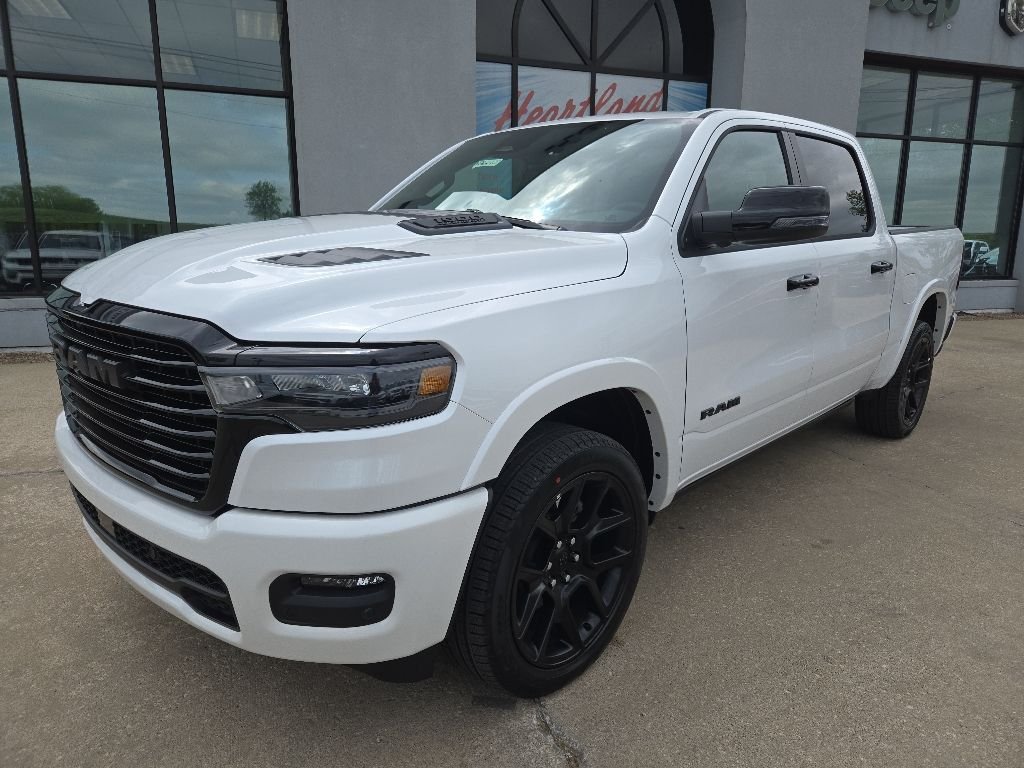 New 2026 Ivory White Tri-Coat Pearl-Coat Exterior Paint RAM Laramie image 2