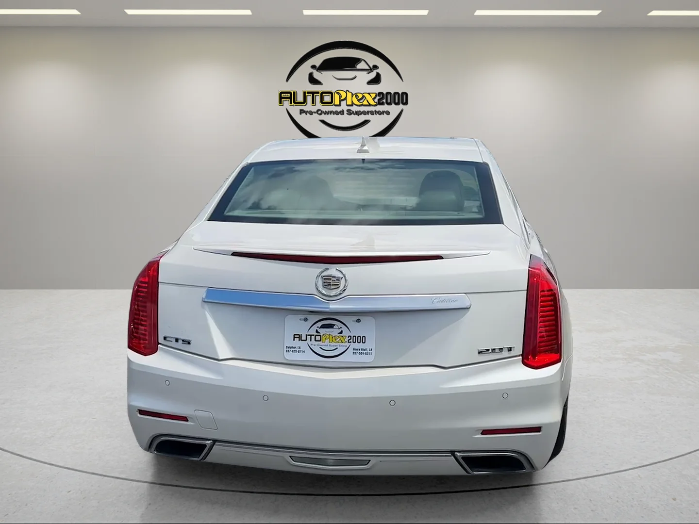 Used 2014 White Cadillac 2.0L Turbo Luxury image 6