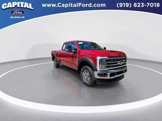Used 2024 Red Ford Lariat image 2
