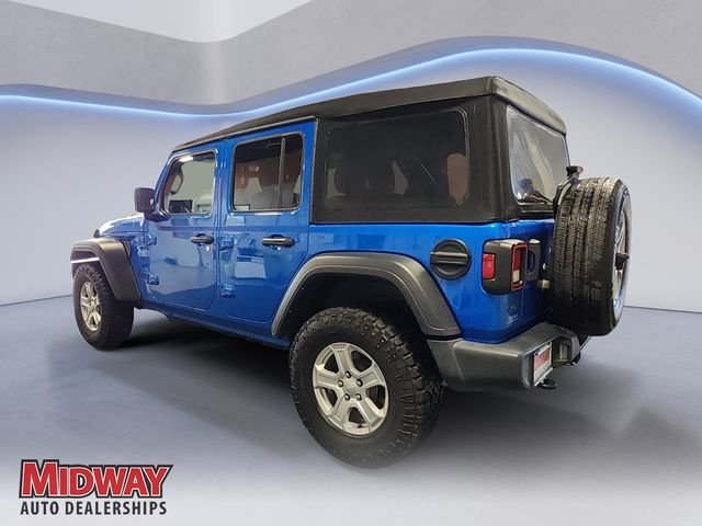 Certified Used 2023 Blue Jeep Sport S image 3
