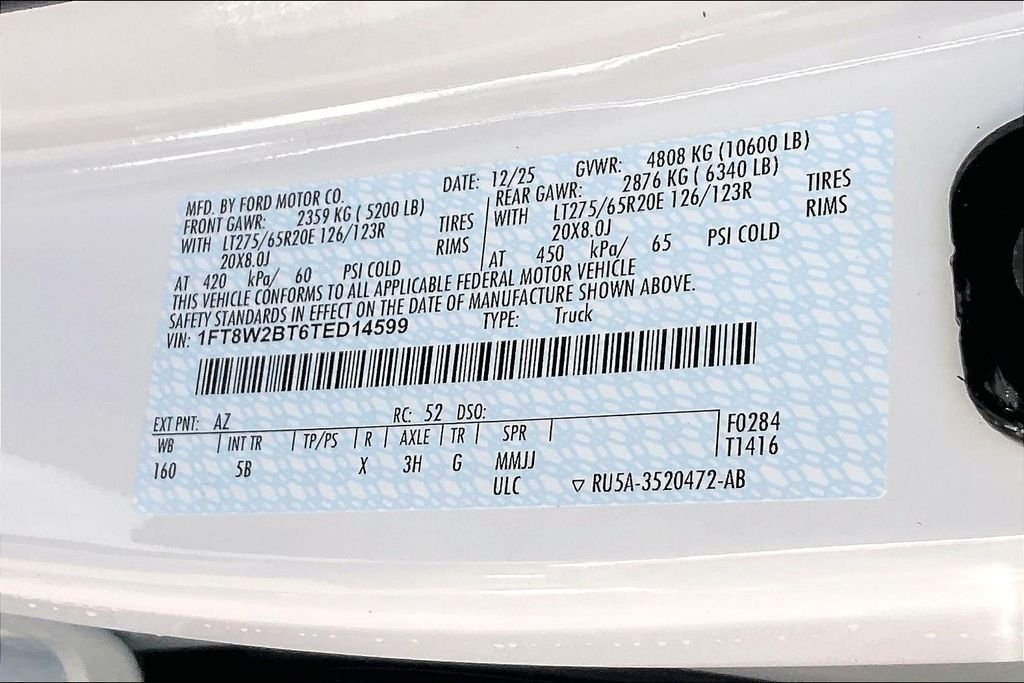 New 2026 Ford Super Duty F-250 Lariat 4D Crew Cab