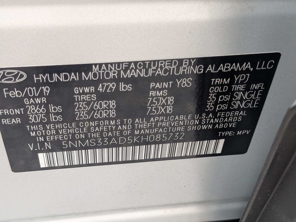 Used 2019 Silver Hyundai SEL Plus image 20