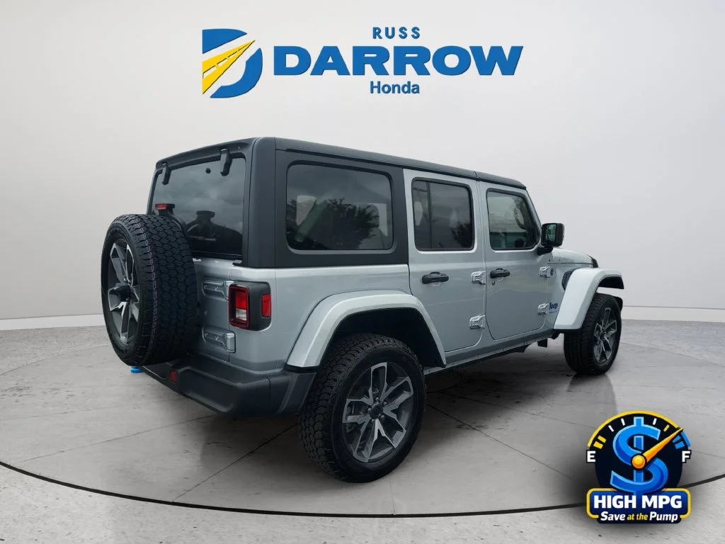 Used 2024 Silver Jeep Sport S 4xe image 5