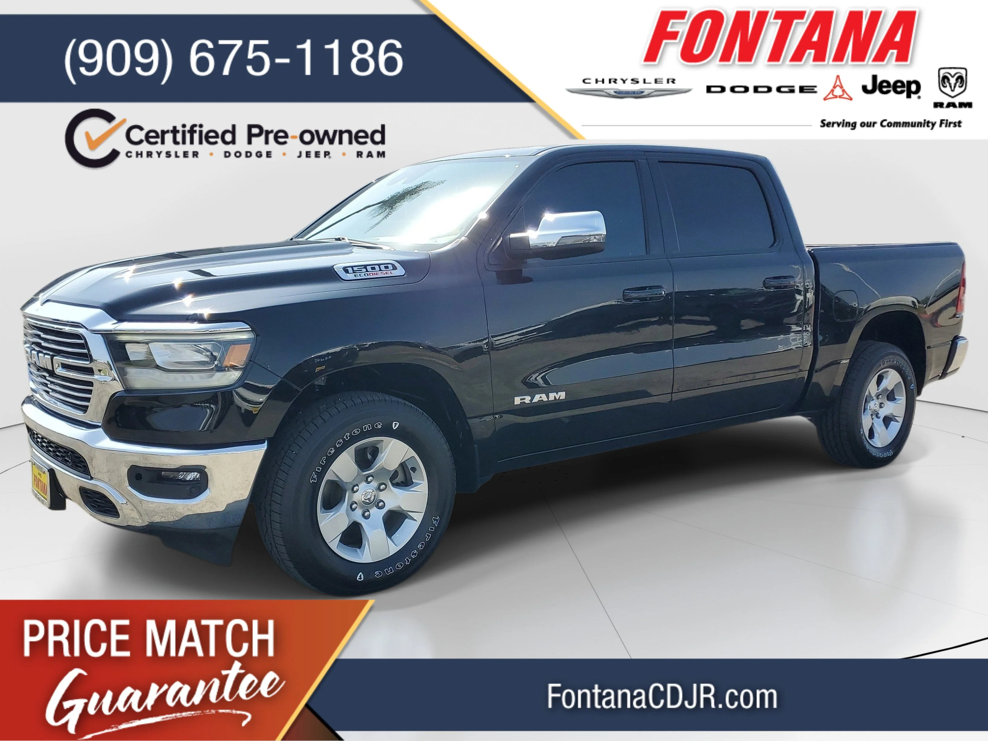 2023 RAM 1500 Laramie 4x4 Crew Cab 5'7's photo