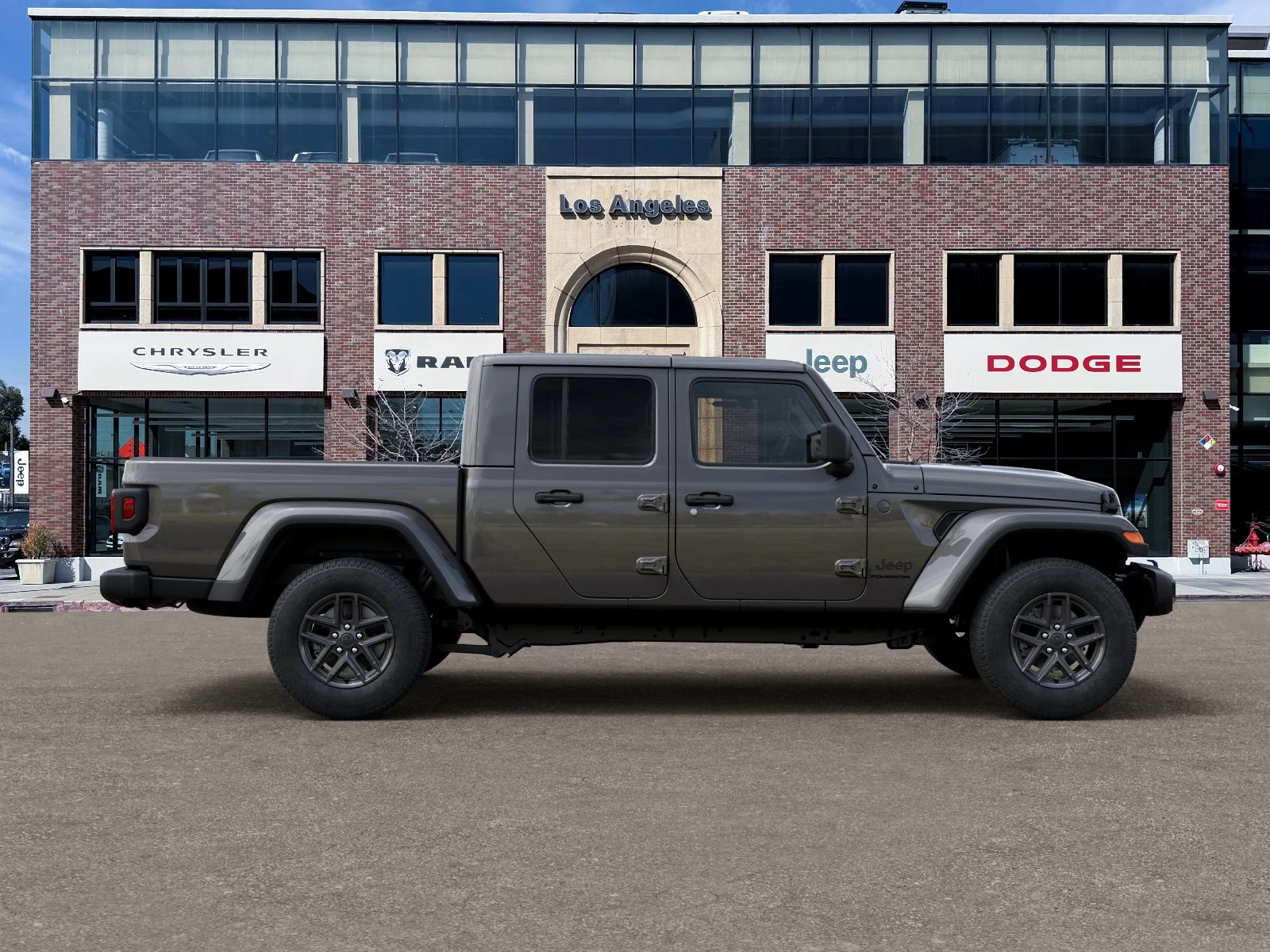 New 2026 Granite Crystal Metallic Clear-Coat Exterior Paint Jeep Sport S image 47