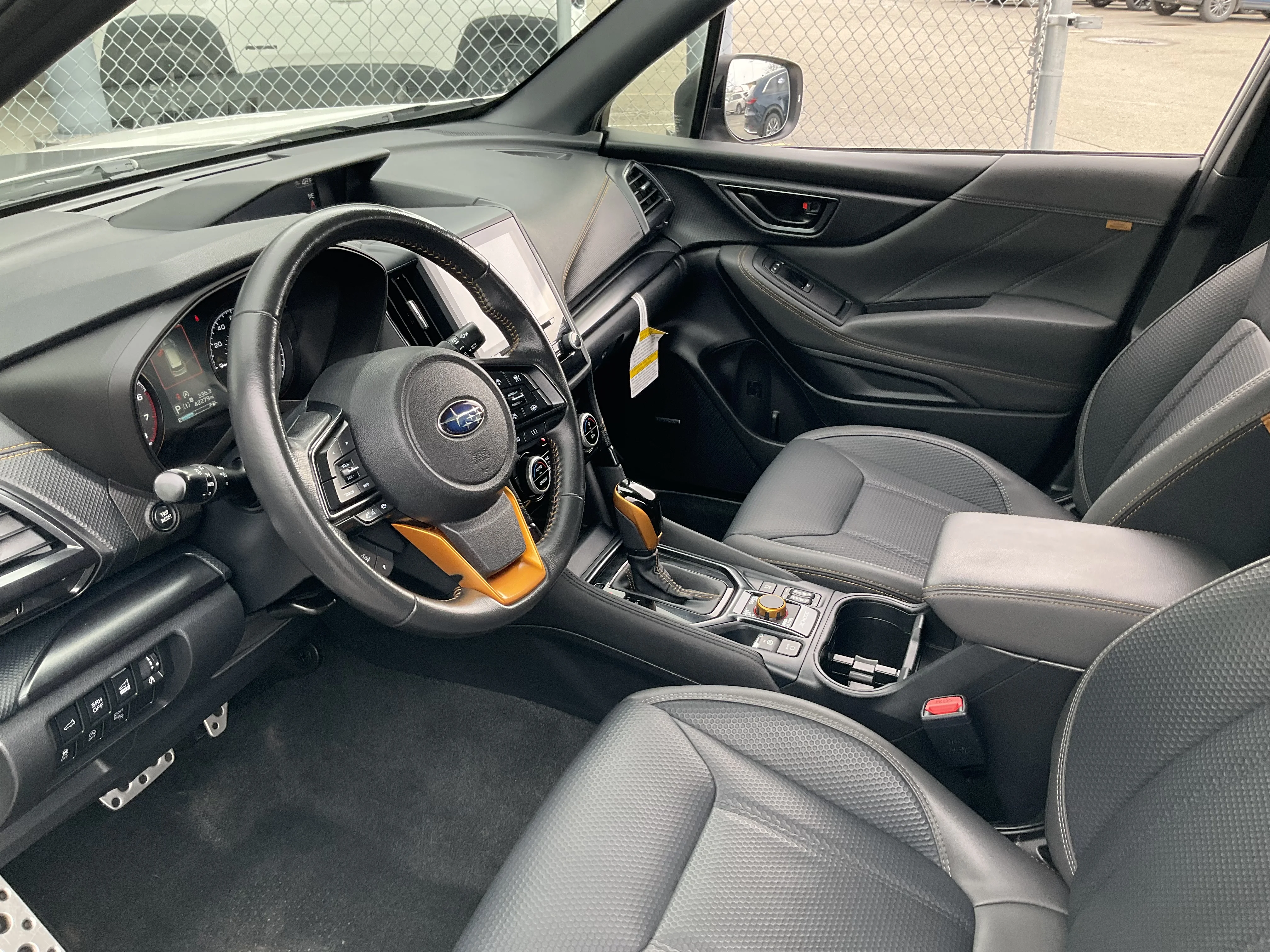 Used 2023 Crystal White Pearl Subaru Wilderness image 5
