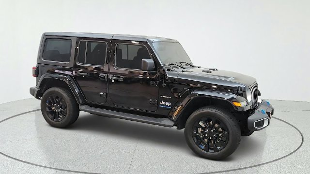 Used 2023 Black Jeep Sahara 4xe image 14