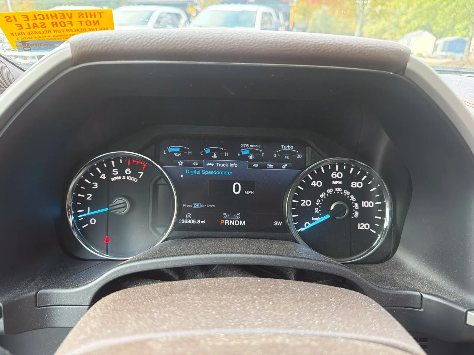 Certified Used 2020 Black Metallic Ford King Ranch image 6