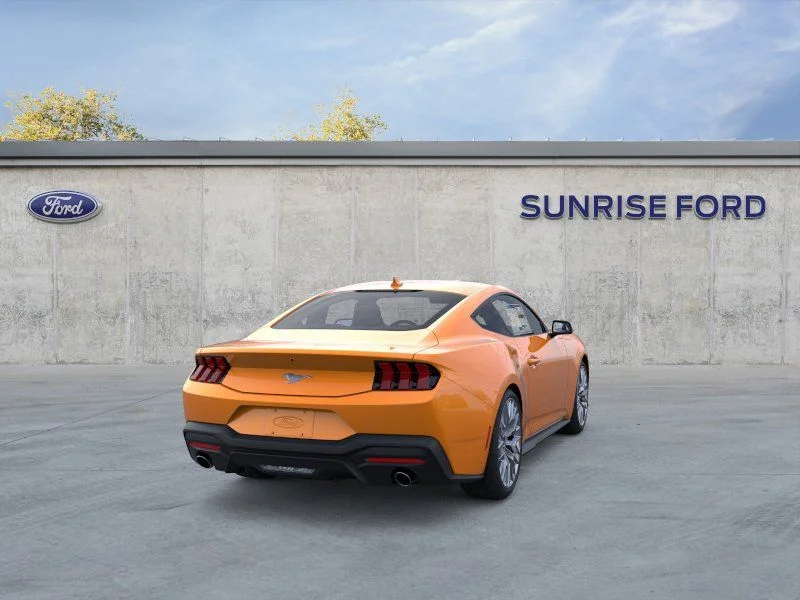 New 2026 Orange Fury Metallic Tri-coat Ford EcoBoost® Premium Fastback image 8