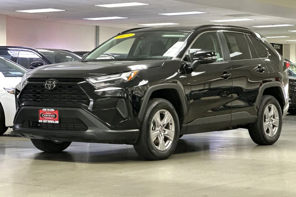 Certified Used 2025 Black Toyota XLE image 8