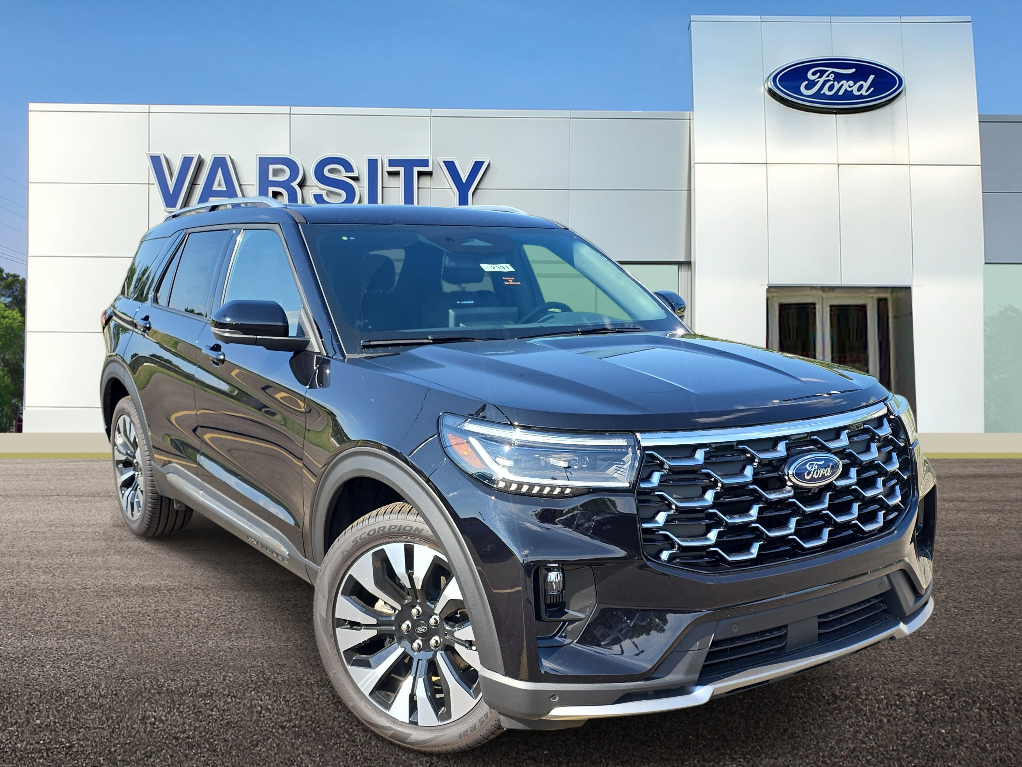 New 2026 Agate Black Metallic Ford Platinum™ image 1