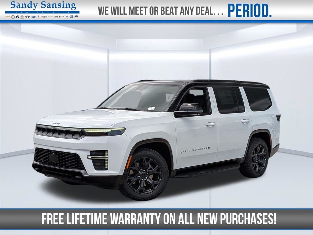 New 2026 Bright White Clear-Coat Exterior Paint Jeep Upland image 1