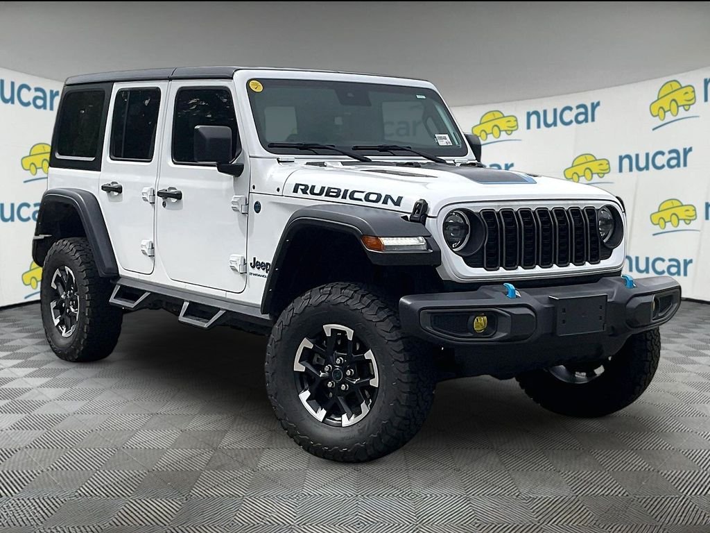 Bright White Clearcoat 2024 Jeep Wrangler 4xe SUV / Crossover Four-Wheel Drive 