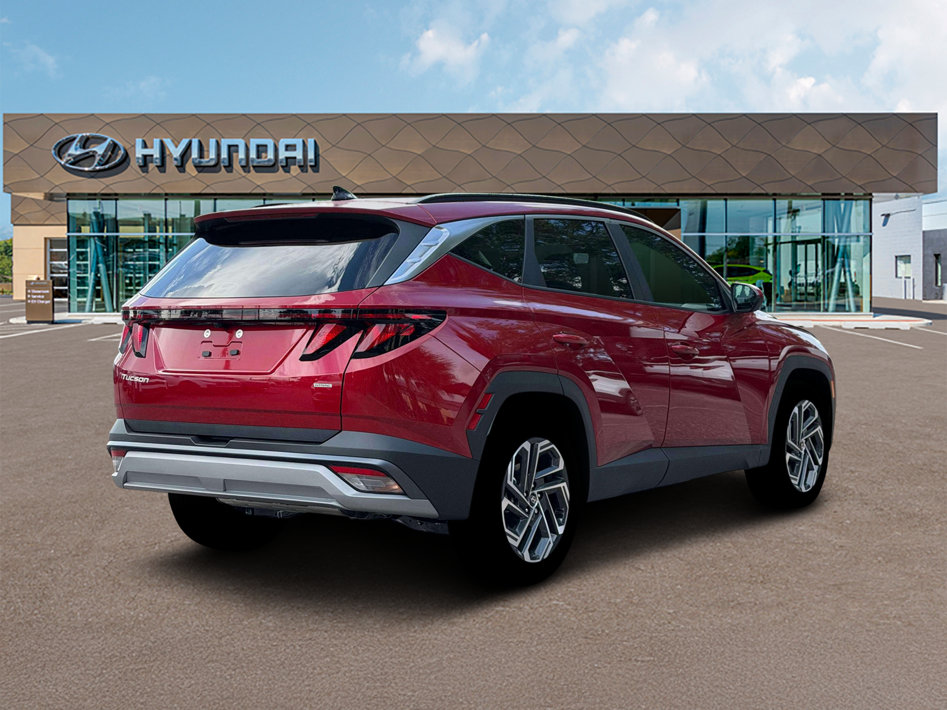 New 2026 Ultimate Red Hyundai SEL Plus AWD image 7