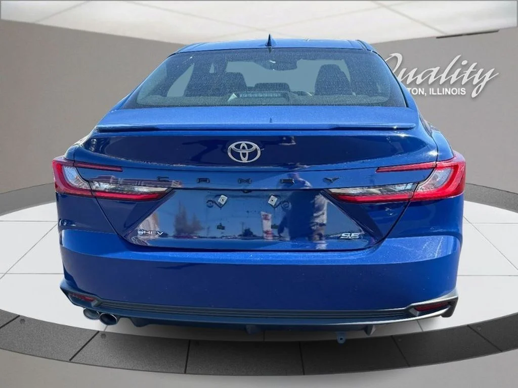Used 2025 Reservoir Blue Toyota SE image 5
