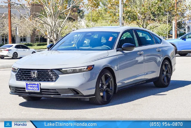 New 2026 Urban Gray Pearl Honda Sport-L Hybrid image 3